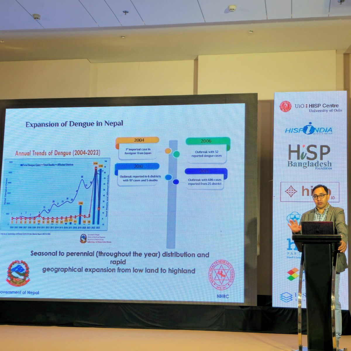 Moments from a past DHIS2 Asia-Pacific conference