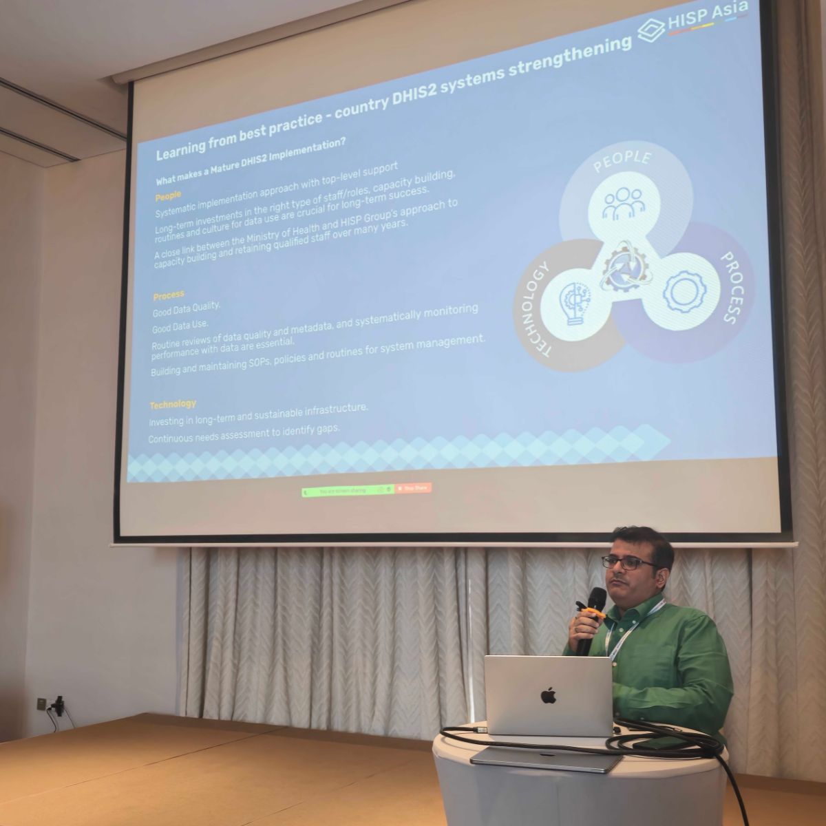 Moments from a past DHIS2 Asia-Pacific conference
