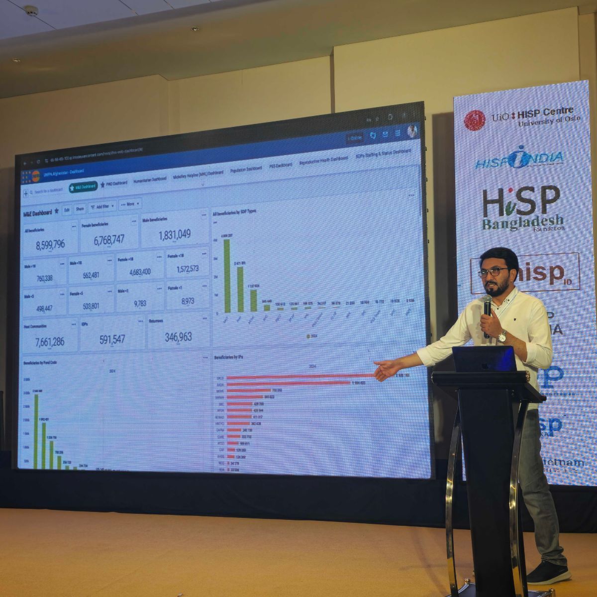 Moments from a past DHIS2 Asia-Pacific conference